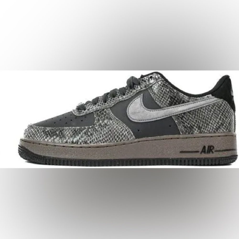 Men’s Nike Air Force-Off Noire Snakeskin